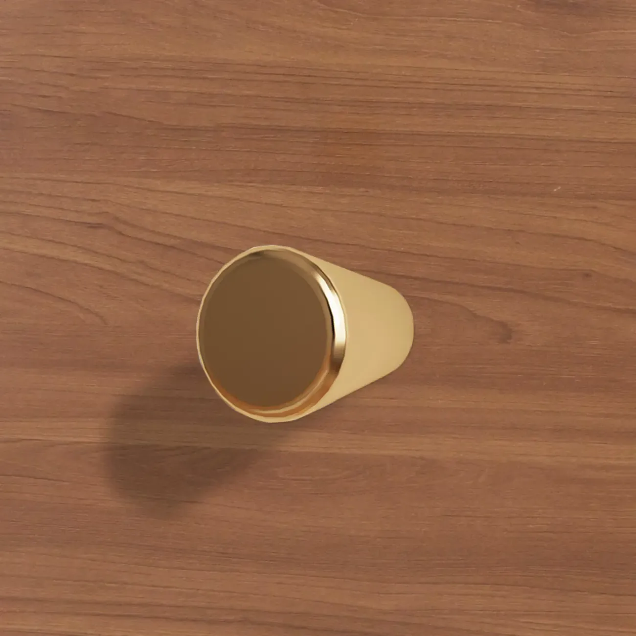 Natural Wood Scandinavian Bedside Table Two-Drawers Nightstand Image - 15