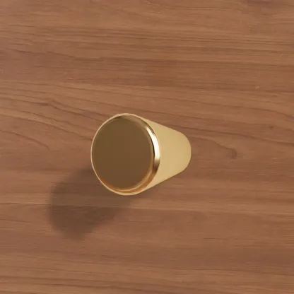 Natural Wood Scandinavian Bedside Table Two-Drawers Nightstand Image - 15