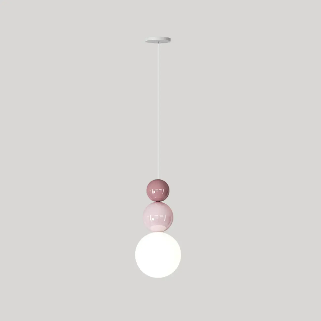 Modern Globe Pendant Light with Adjustable Cords Image - 3