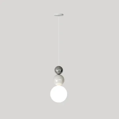 Modern Globe Pendant Light with Adjustable Cords Image - 4