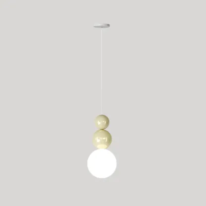 Modern Globe Pendant Light with Adjustable Cords Image - 6