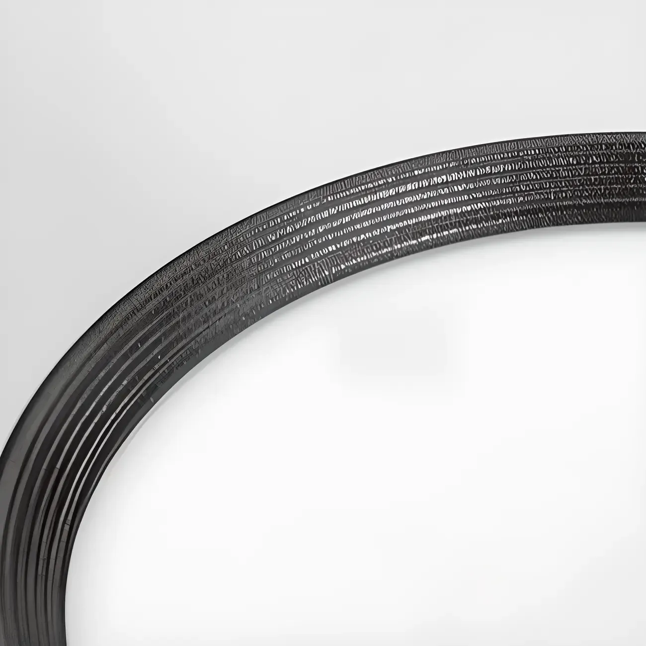 Modern Cylinder White/Black Acrylic Flush Mount LED Light  Image - 14