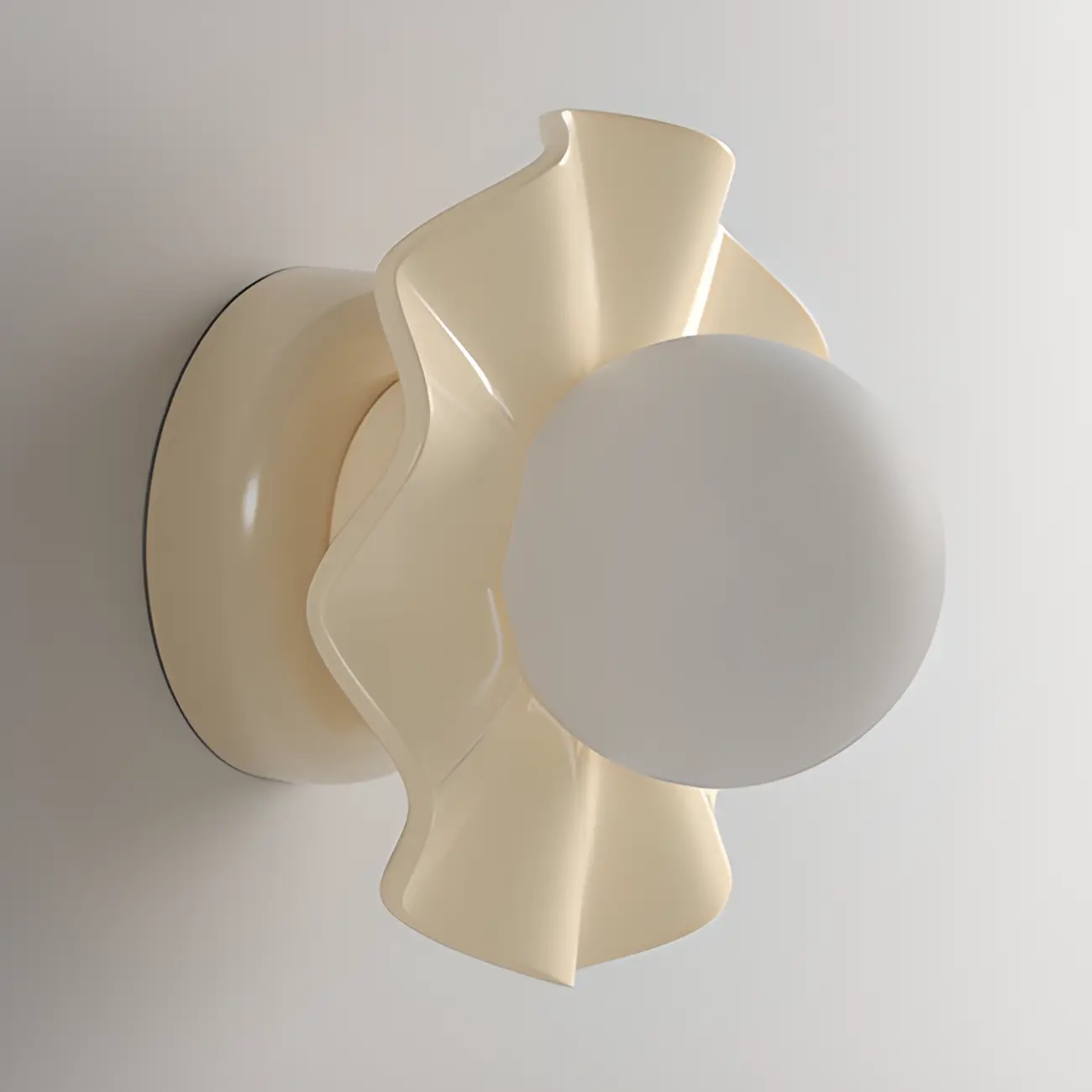 Modern Resin Semi Flush Ceiling Light for Home Image - 7 | homeyfad