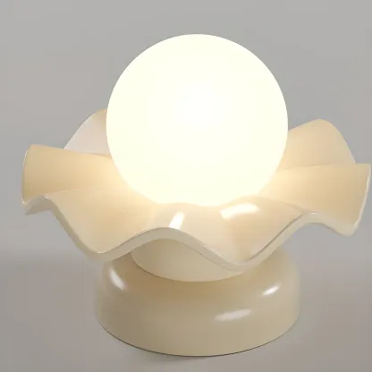 Modern Resin Semi Flush Ceiling Light for Home Image - 4