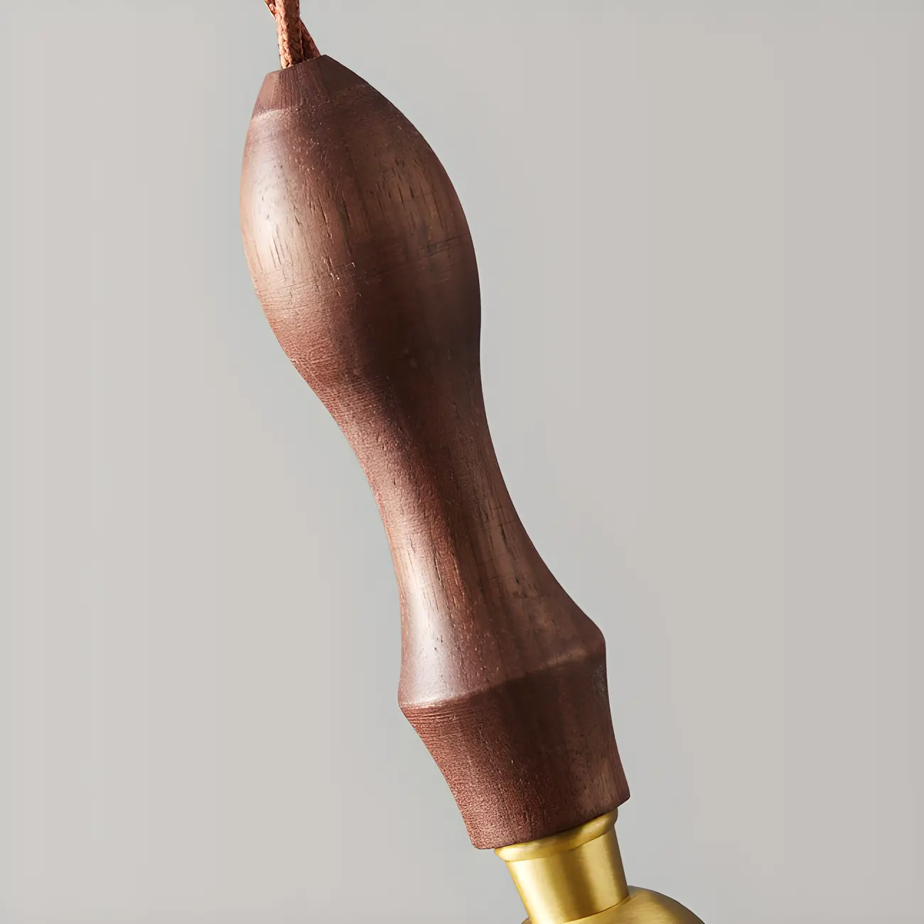 Modern Walnut Wall Light with Pleated Fabric Shade Image - 9 | homeyfad