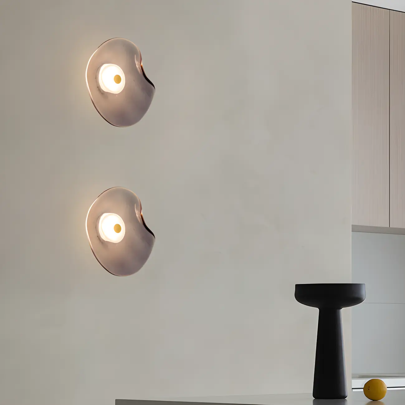 1-Light Transparent Ambient Warm Wall Sconce Image - 1 | homeyfad