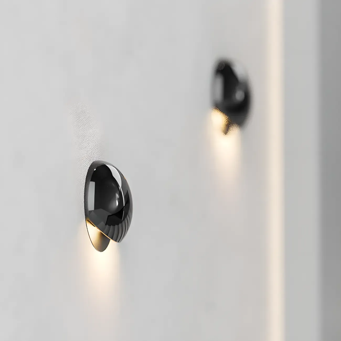 Modern Metallic Spherical 1-Light Wall Sconce Image - 7