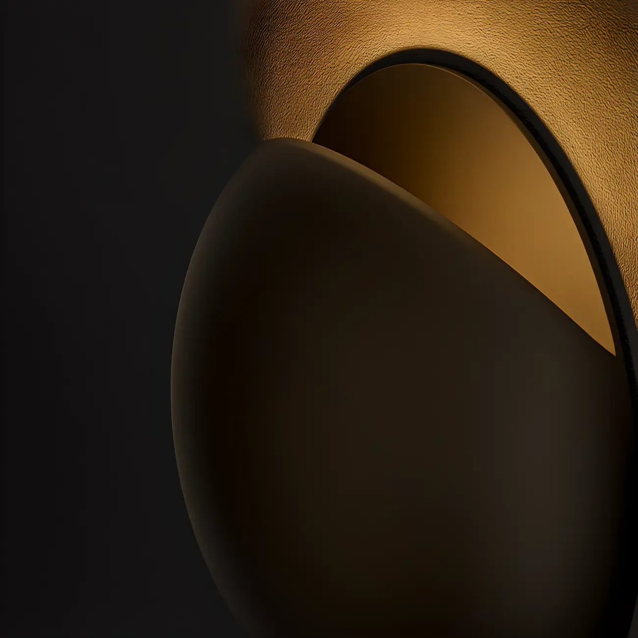 Modern Metallic Spherical 1-Light Wall Sconce Image - 9