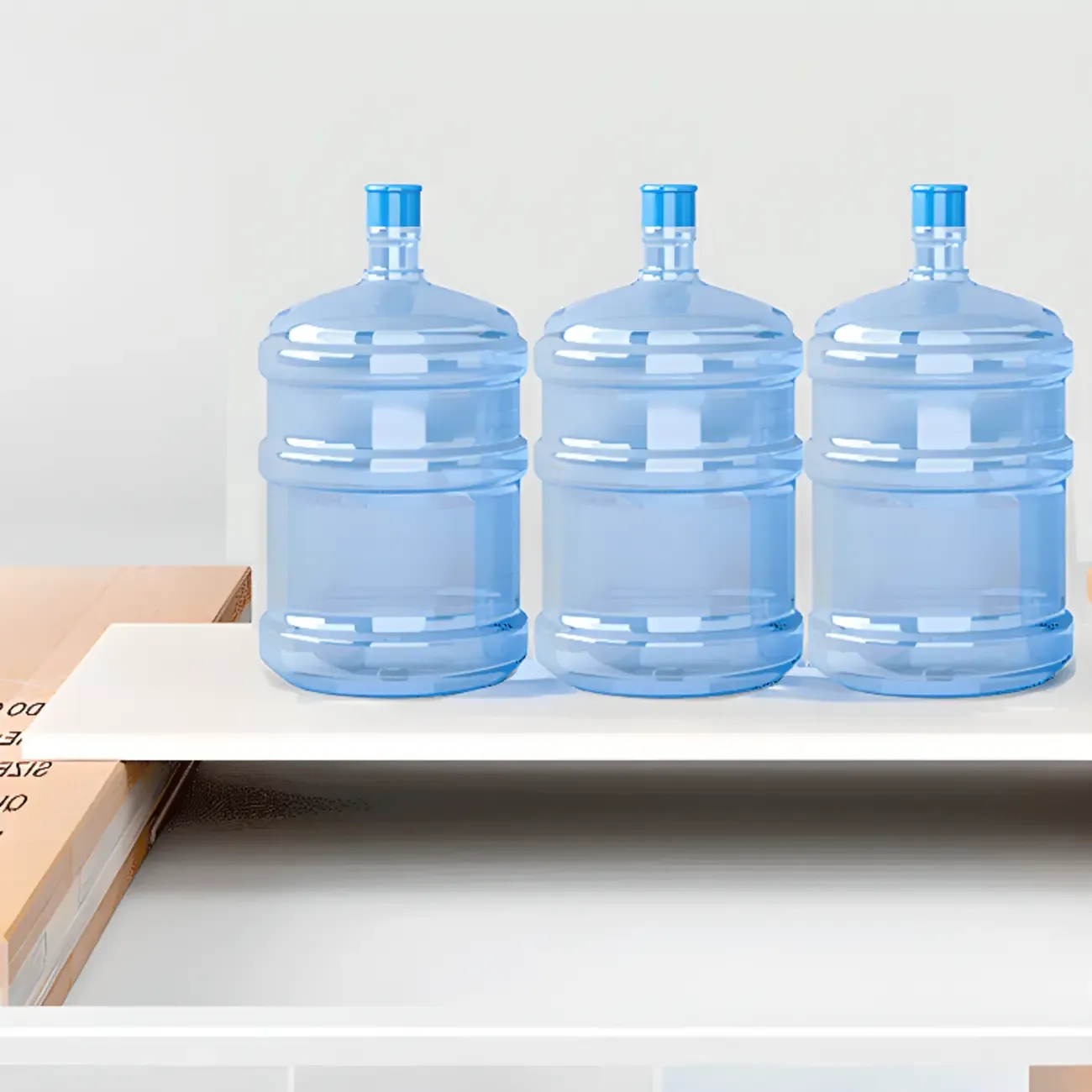 Space-saving Rotating Wood Vertical Corner Bookcase in Multi-Layer Image - 5