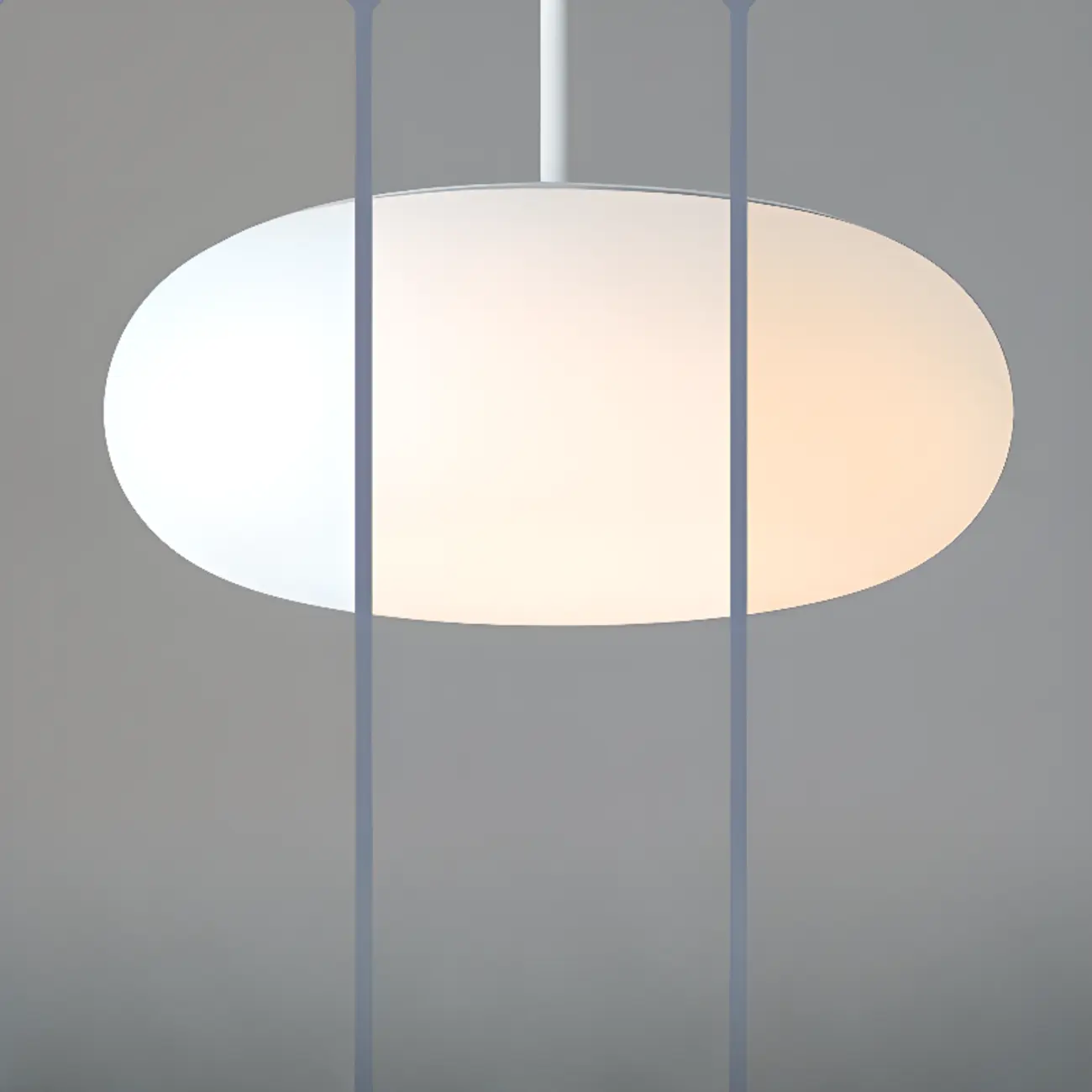 Modern Art Deco Resin Pendant Light with White Shade Image - 7 | homeyfad