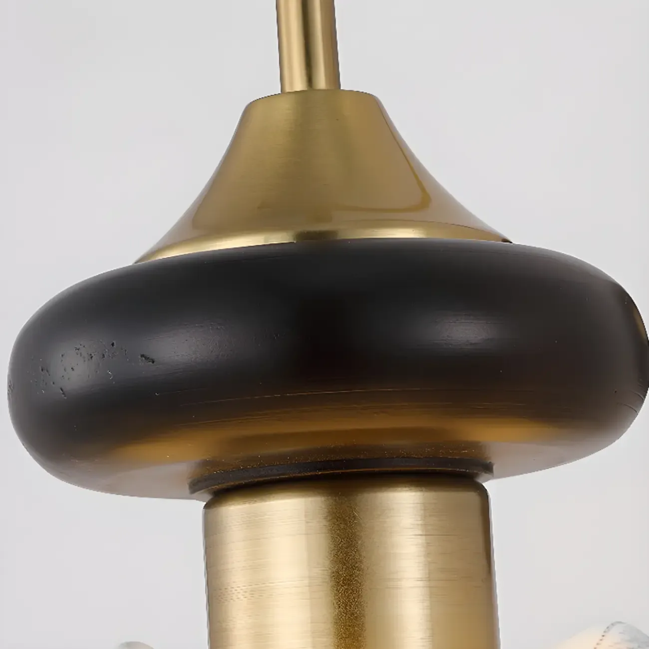 Vintage Floral Wall Sconce with Fabric Shade for Bedroom Image - 9