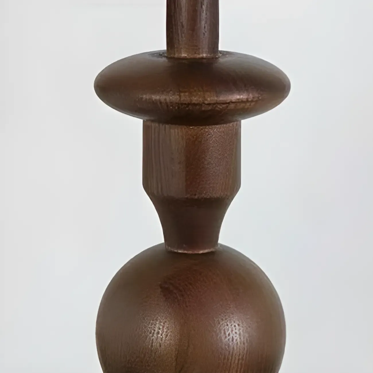 Retro Glass Globe Pull Chain Wall Sconce Image - 8