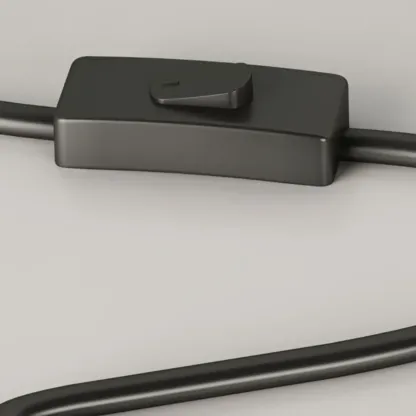 Modern Arc Floor Lamp Plug-In Adjustable Height for Living Room