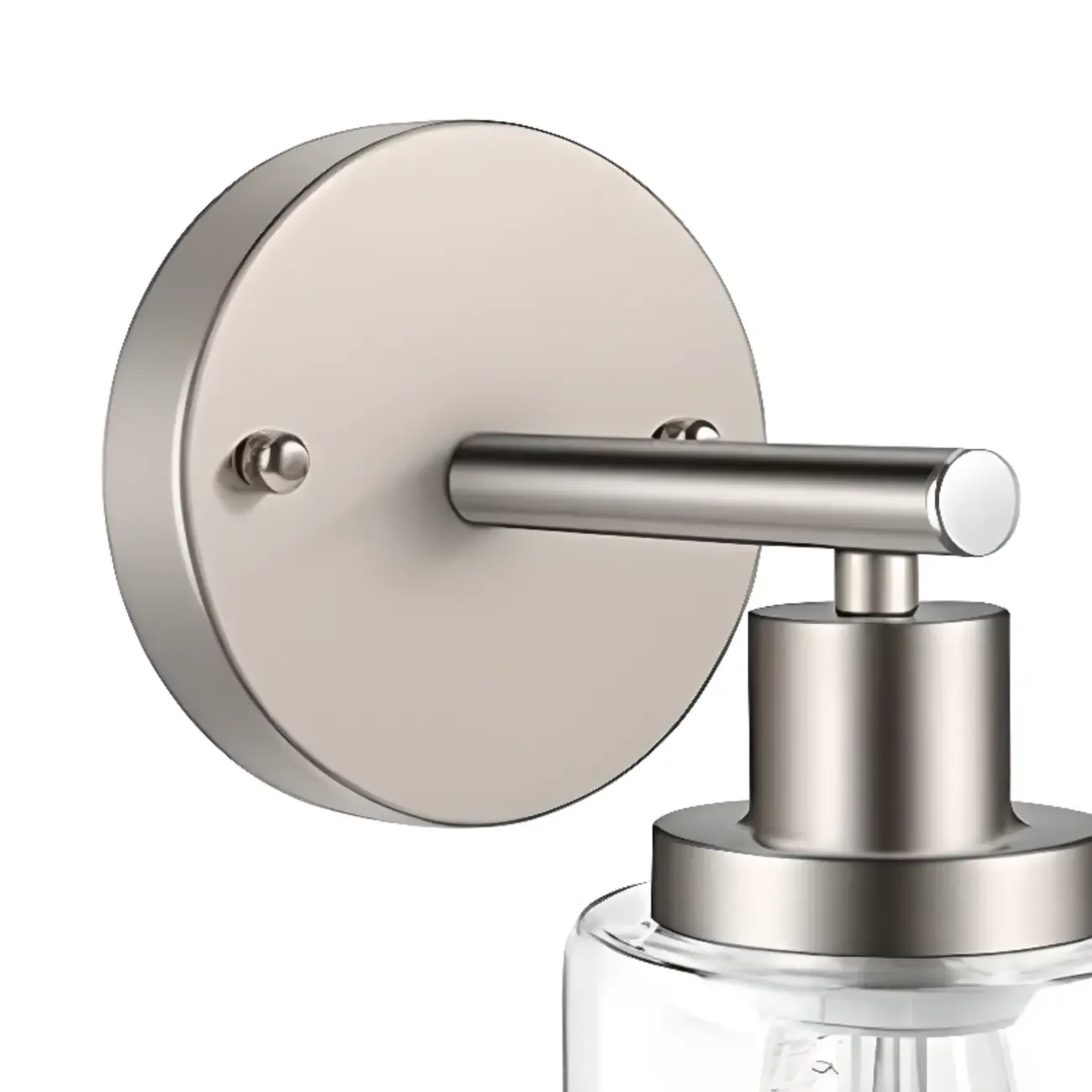 Industrial Black Cylinder 3-Light  Vanity Light for Bathroom