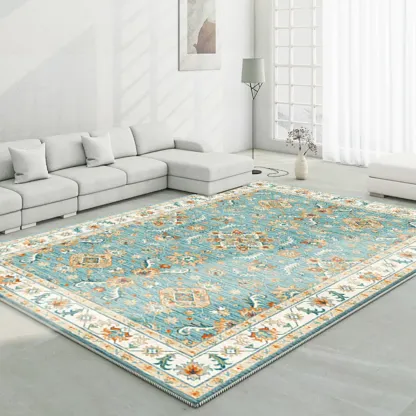 Moroccan Colorful Southwestern Rectangle Area Rug Image - 6