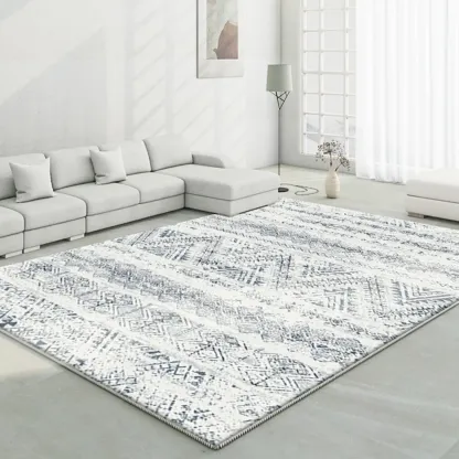 Moroccan Colorful Southwestern Rectangle Area Rug Image - 8