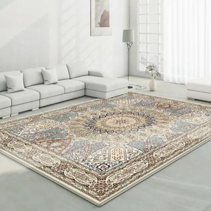 Moroccan Colorful Southwestern Rectangle Area Rug Image - 9