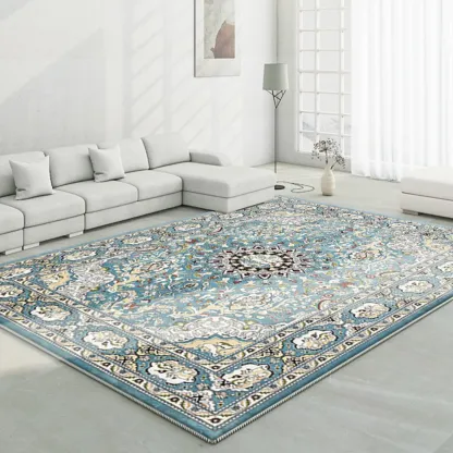Moroccan Colorful Southwestern Rectangle Area Rug Image - 10