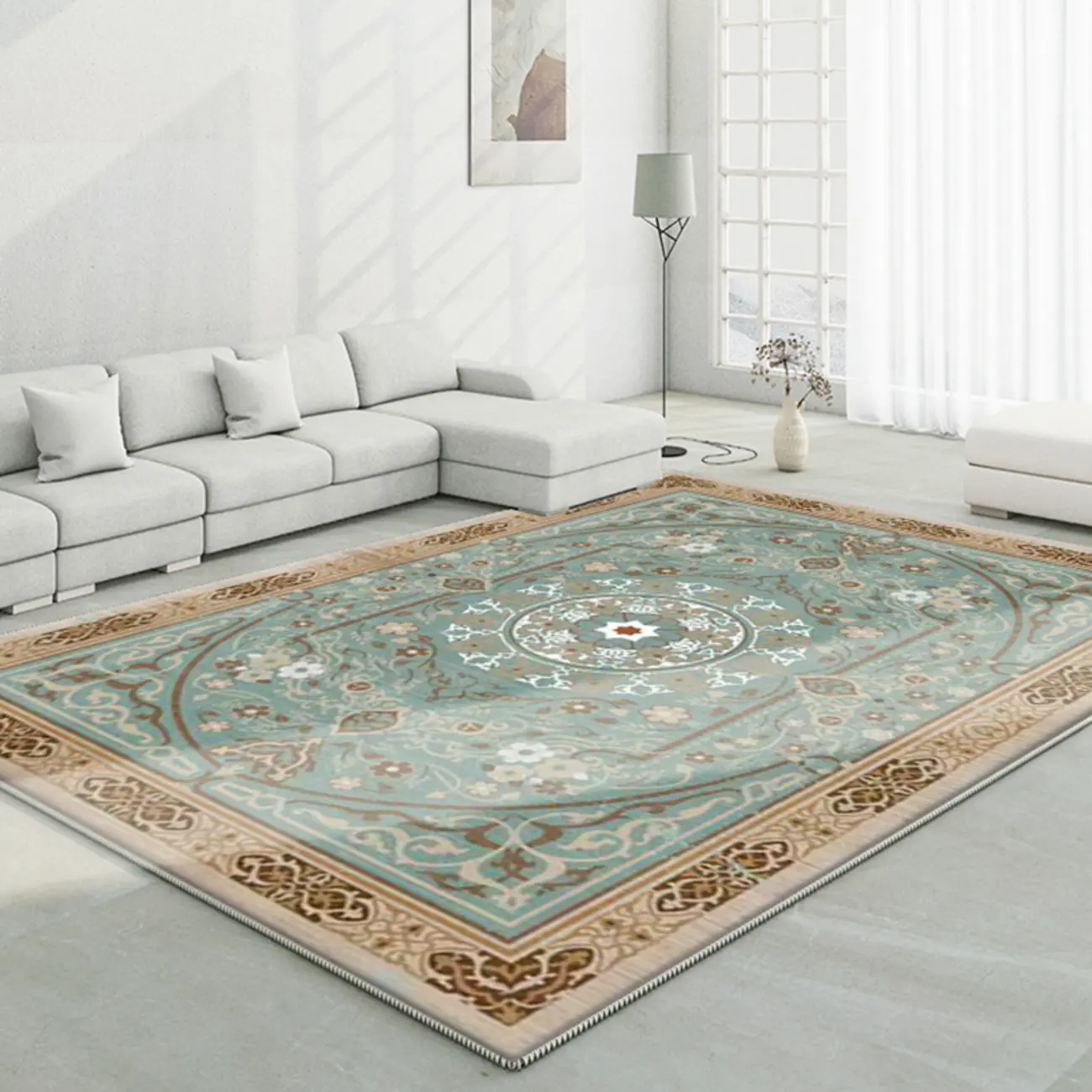 Moroccan Colorful Southwestern Rectangle Area Rug Image - 11 | homeyfad