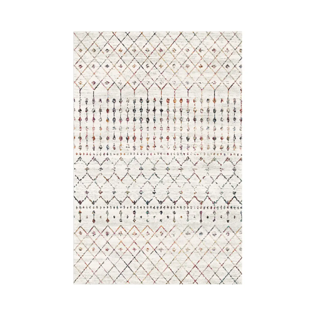 Simple Anti-Slip Beige Rectangle Area Rug Image - 2 | homeyfad
