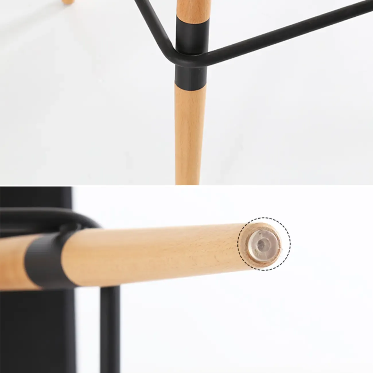 Modern Red Wooden Square Pub Tables Image - 6