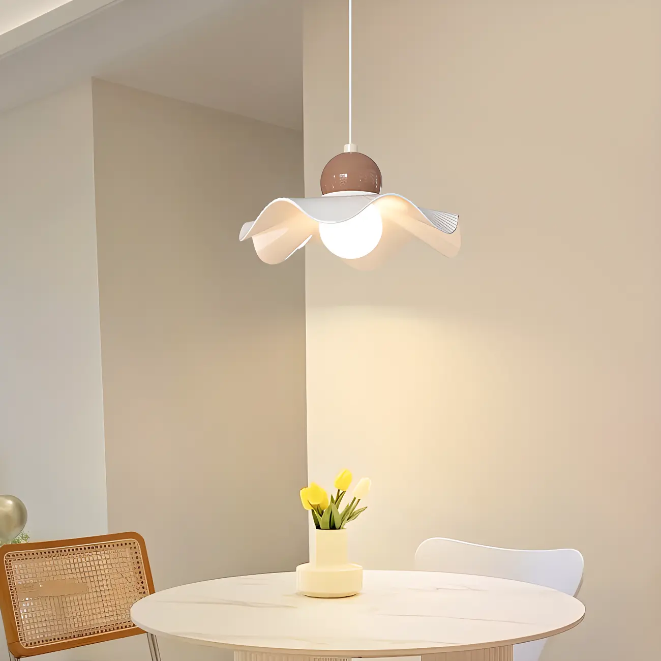 Ceramic Shade Pendant Light for Modern Dining Room Image - 3 | homeyfad