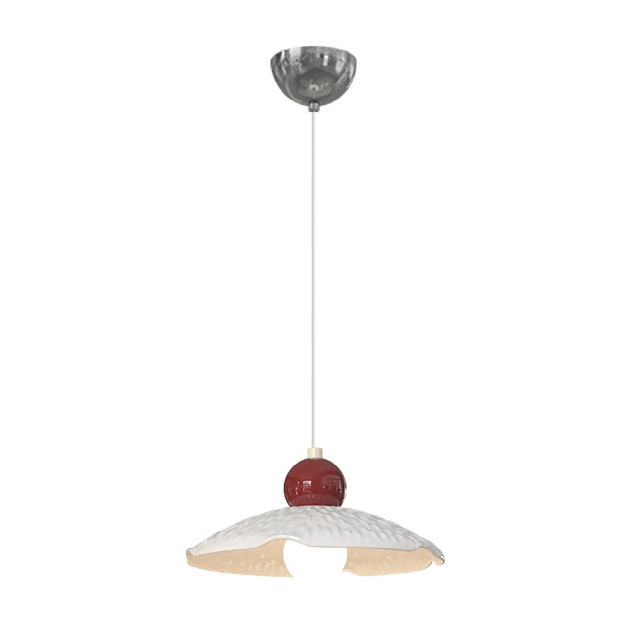 Ceramic Shade Pendant Light for Modern Dining Room Image - 4 | homeyfad