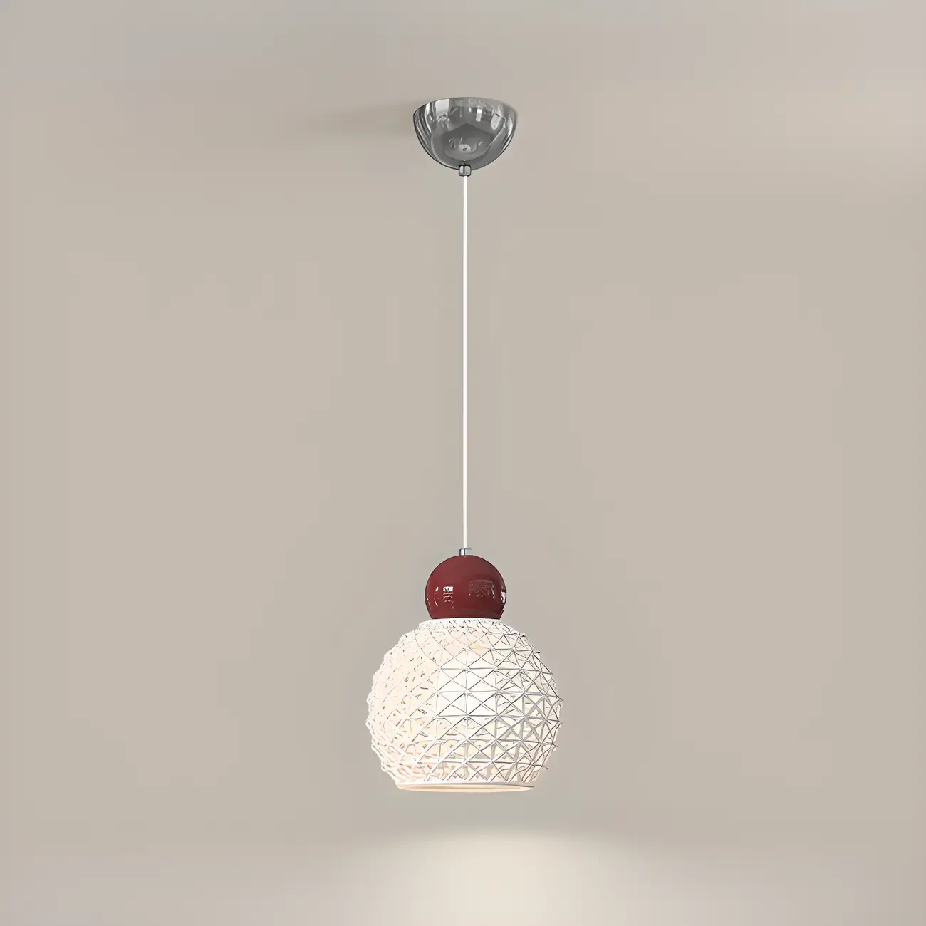 Ceramic Shade Pendant Light for Modern Dining Room Image - 5 | homeyfad