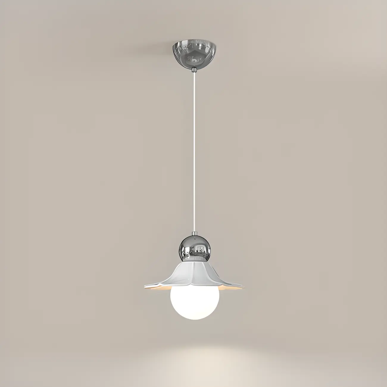 Ceramic Shade Pendant Light for Modern Dining Room Image - 9 | homeyfad