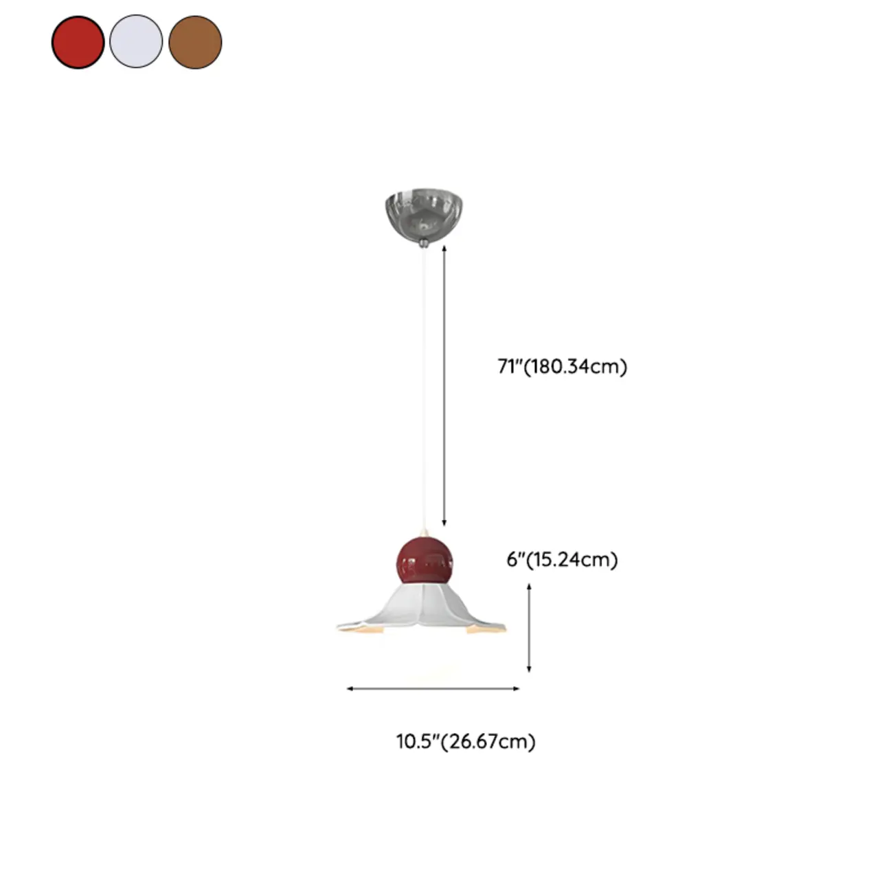 Ceramic Shade Pendant Light for Modern Dining Room Image - 35 | homeyfad