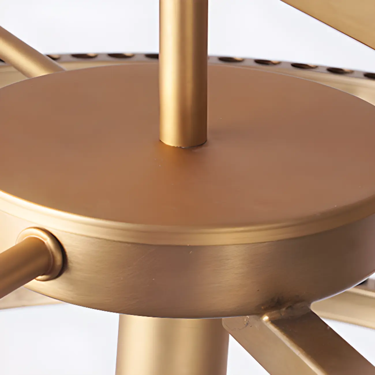 Glamorous Circle 2 Tiers Crystal Chandelier Image - 8 | homeyfad