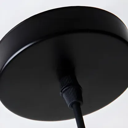 Modern Industrial Glass Pendant Light for Kitchen or Dining Image - 26