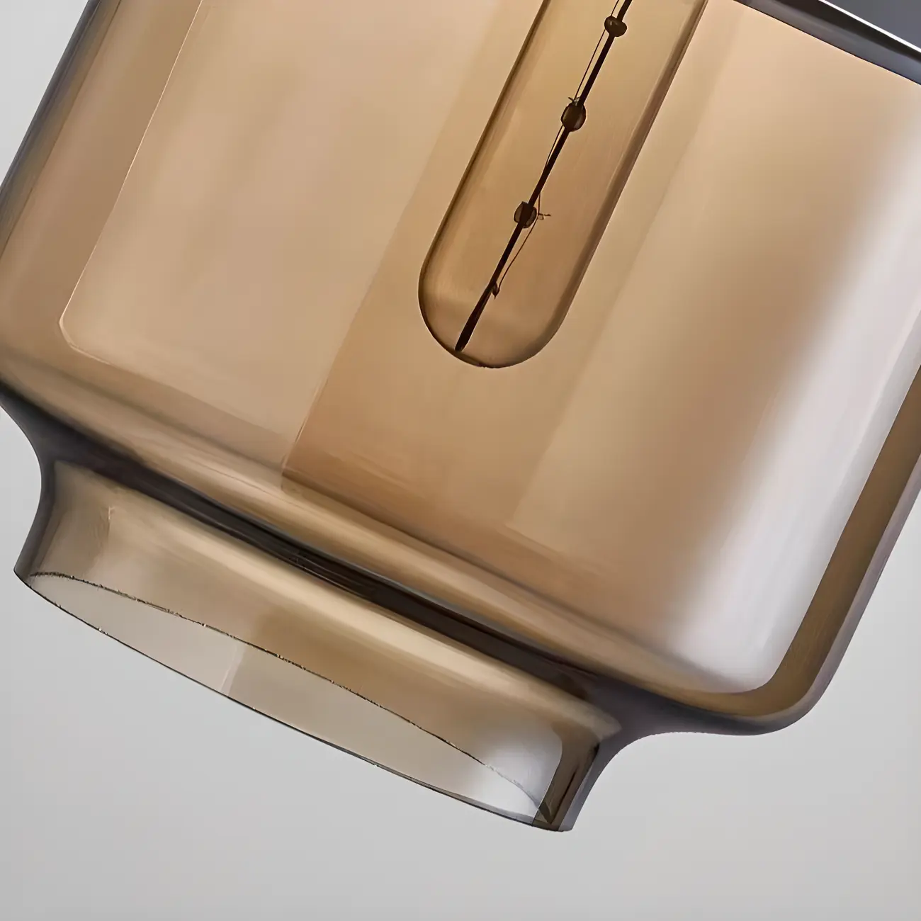 Modern Industrial Glass Pendant Light for Kitchen or Dining Image - 28 | homeyfad