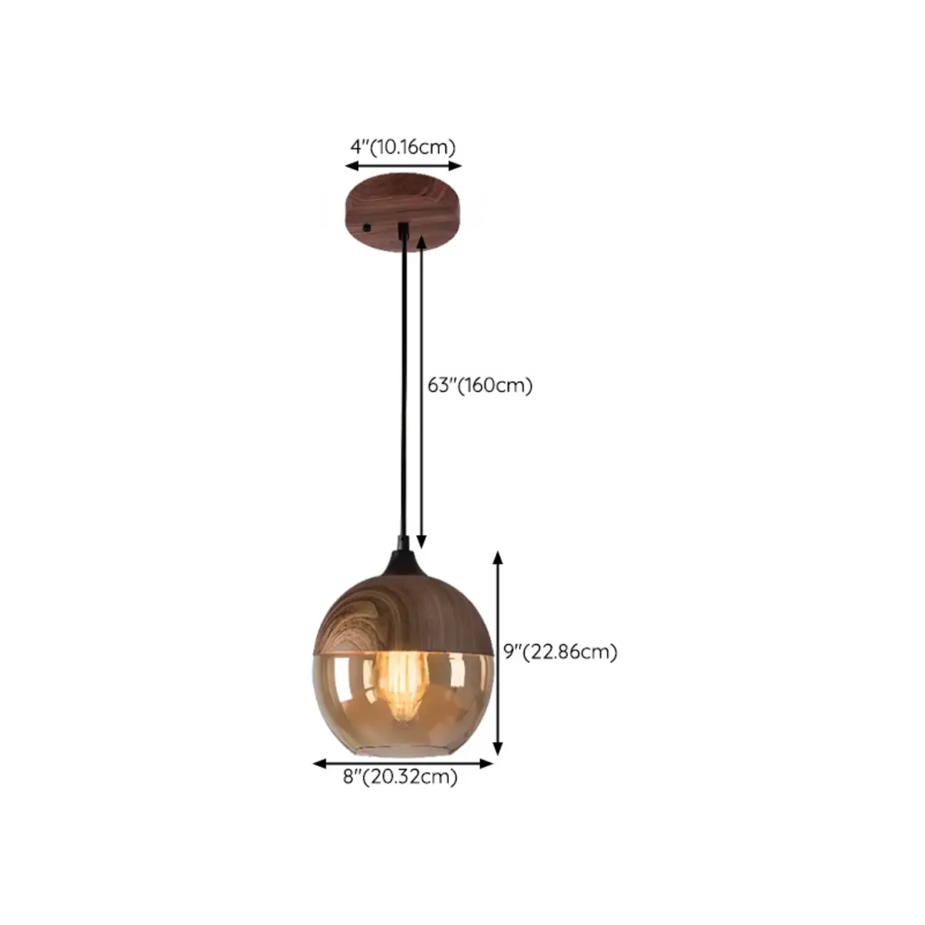 Modern Industrial Glass Pendant Light for Kitchen or Dining Image - 32 | homeyfad