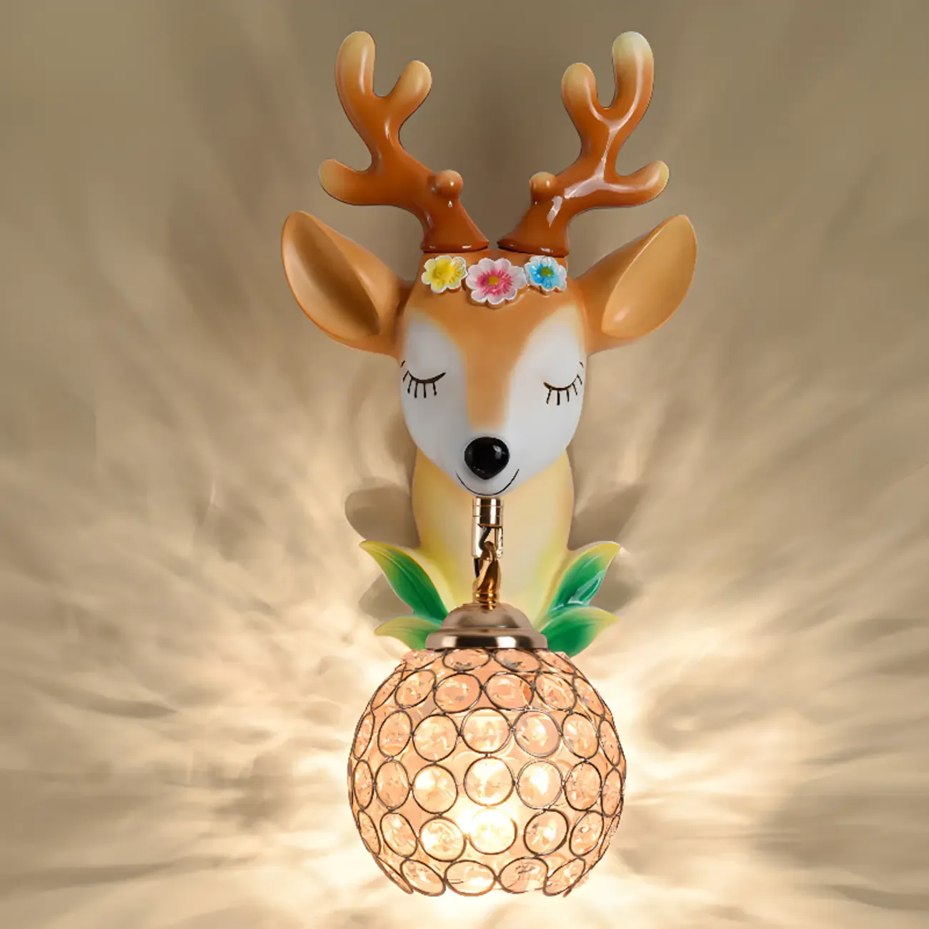 Modern Unicorn Resin Wall Light for Kids Room Image - 10