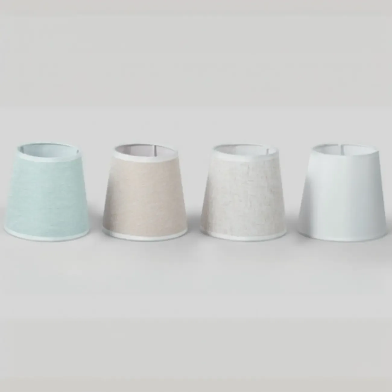 Modern Metal Wall Sconce with Fabric Shade for Bedroom Image - 22