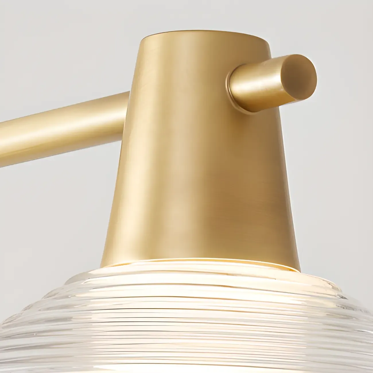 Modern Black Cone Glass Adjustable Island Light for Kitchen Area Image - 22