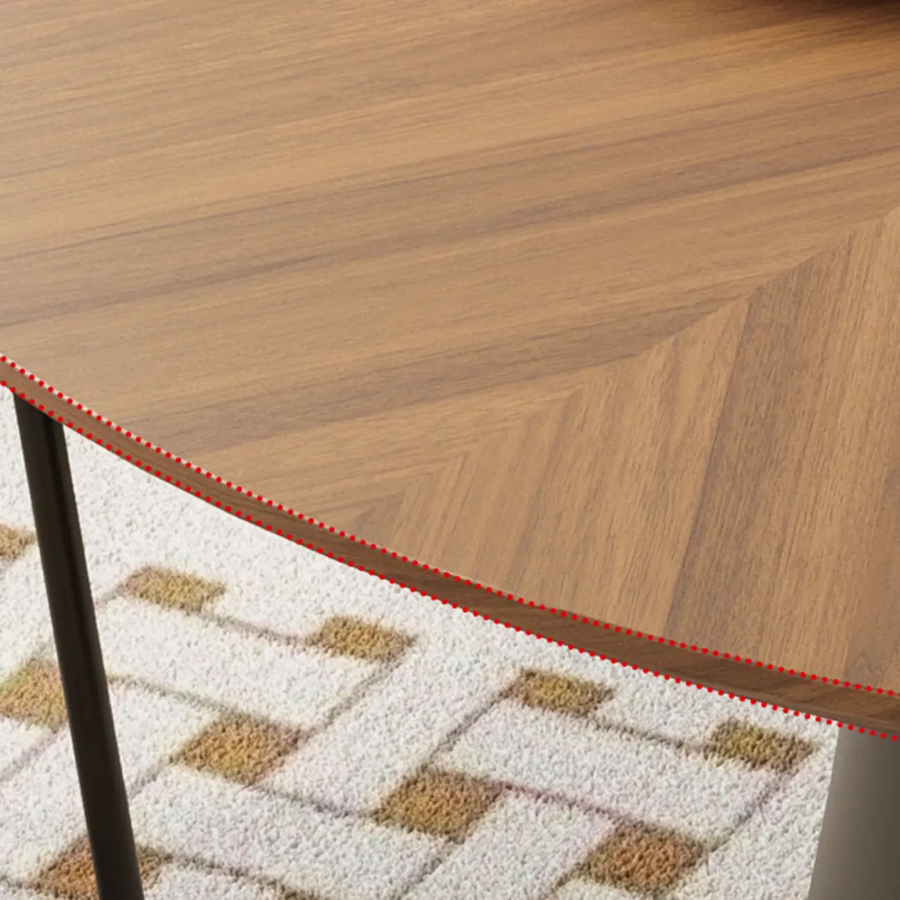 Scandinavian Pedestal Wood Brown Round Dining Table Image - 11 | homeyfad