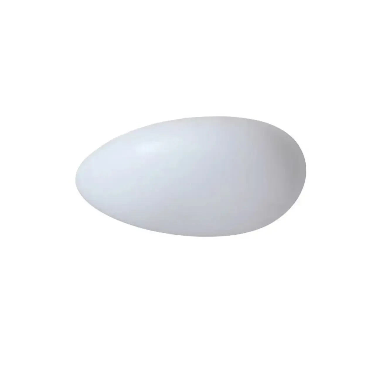 Modern Geometric Dimmable LED Flush Ceiling Light Image - 5