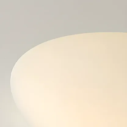 Modern Geometric Dimmable LED Flush Ceiling Light Image - 13