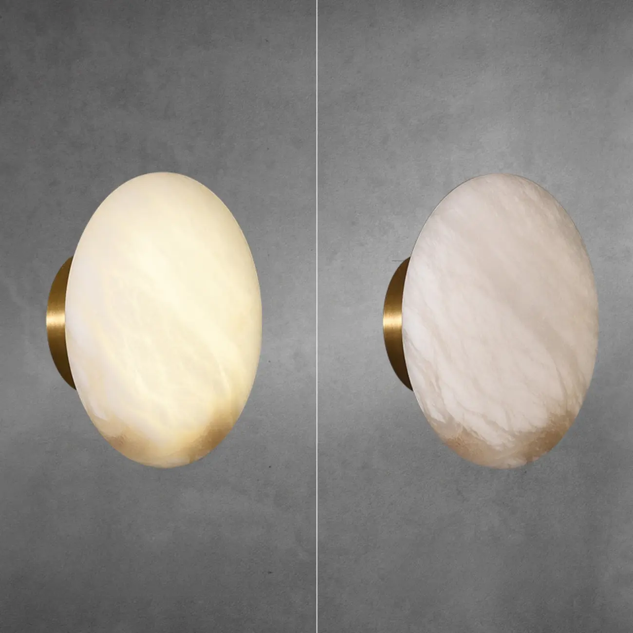 Modern Geometric Metal Wall Light with Gold Finish Image - 6 | homeyfad