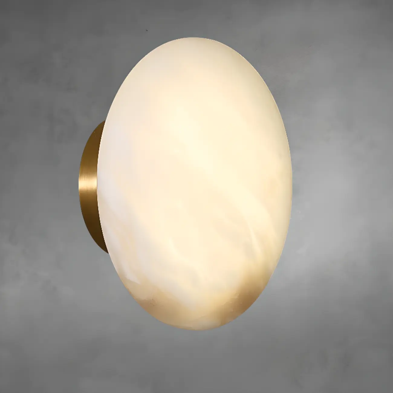Modern Geometric Metal Wall Light with Gold Finish Image - 4 | homeyfad