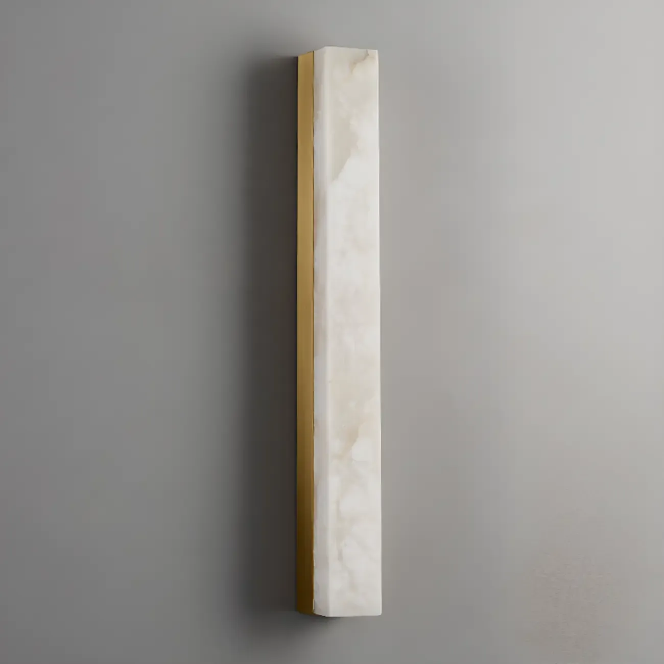 Modern Minimalist Stone Shade Alloy Wall Light Image - 6