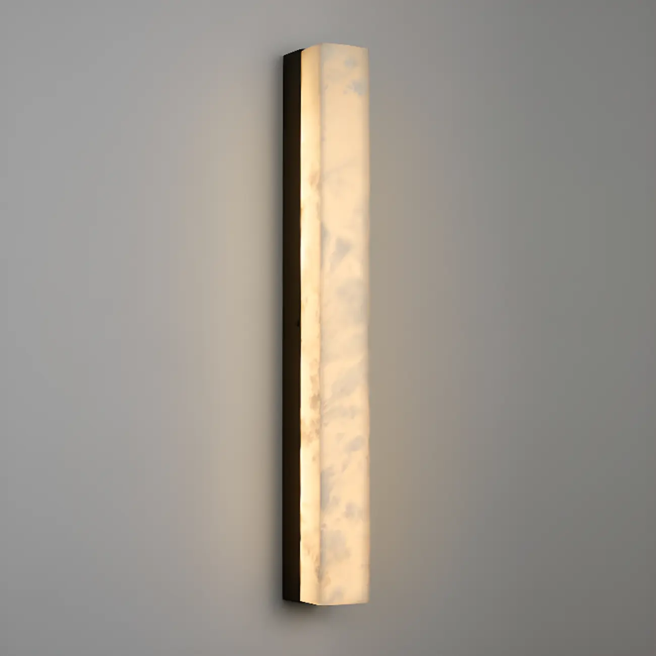 Modern Minimalist Stone Shade Alloy Wall Light Image - 7 | homeyfad