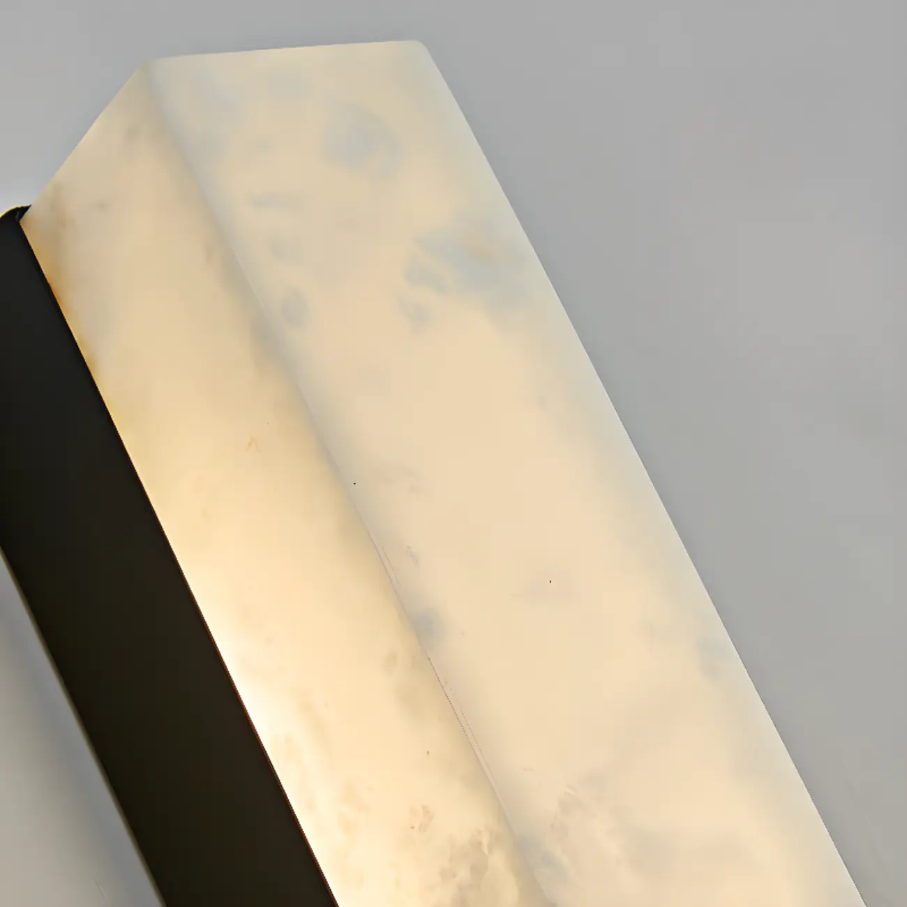 Modern Minimalist Stone Shade Alloy Wall Light Image - 17 | homeyfad