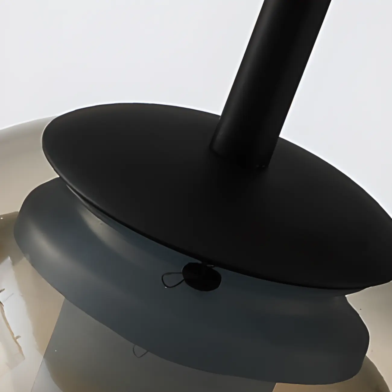 Modern Metal Gray Glass Cylinder Pendant Light Image - 14 | homeyfad