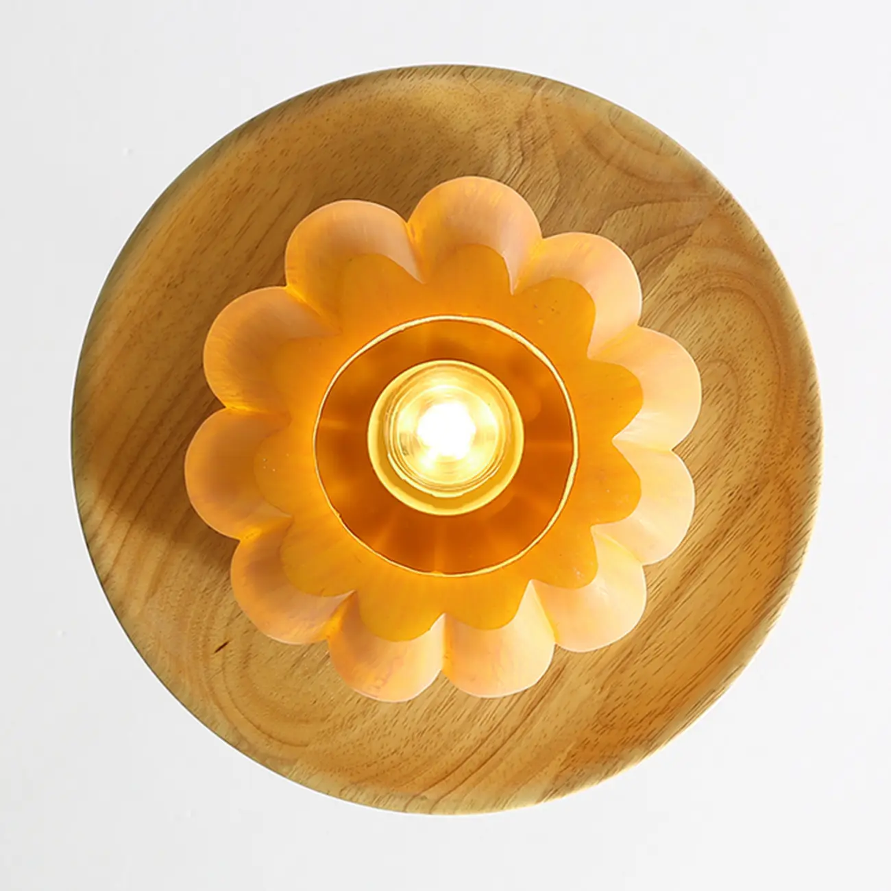 Modern Resin Yellow Shade Wall Light for Residential Use Image - 8 | homeyfad