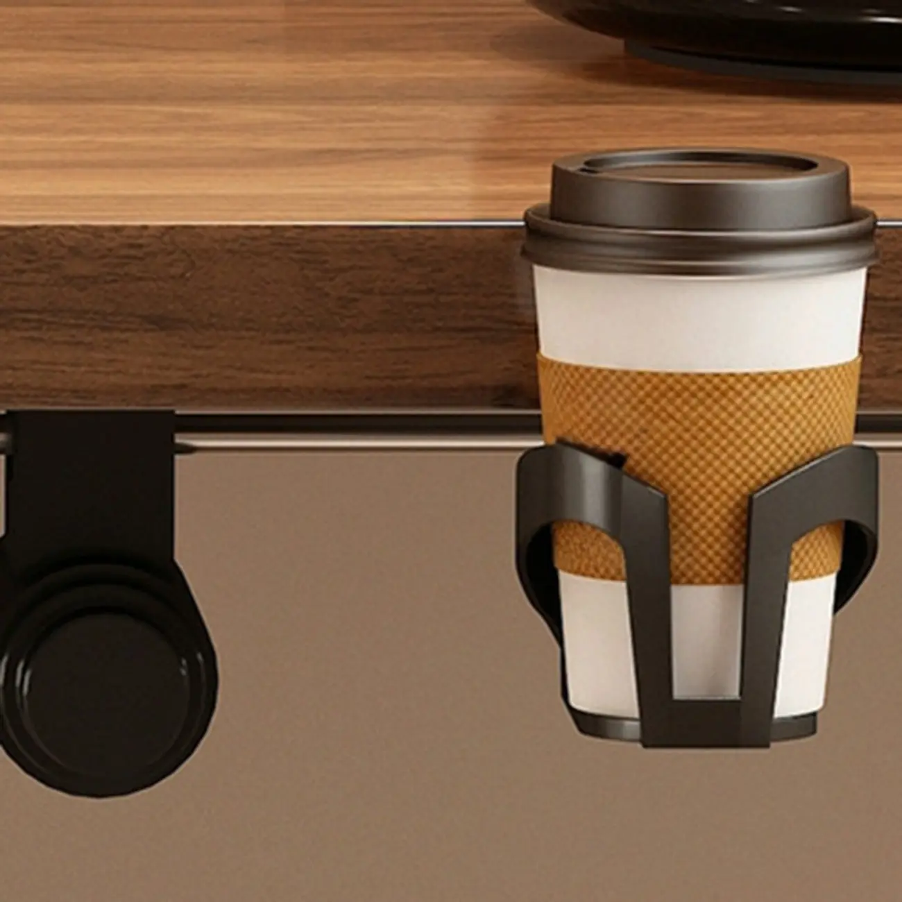 Modern Adjustable Wood Electric Standing Office Desk Image - 8 | homeyfad