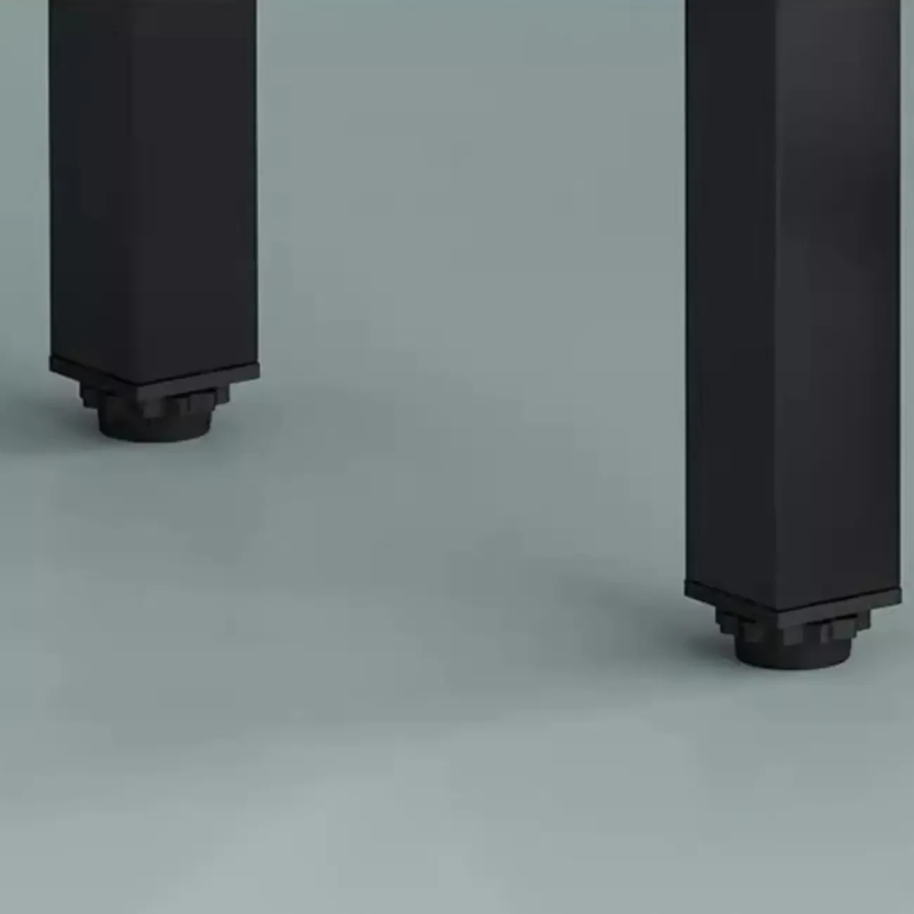 Irregular Natural Wooden Metal Fixed Top Bar Tables Image - 5