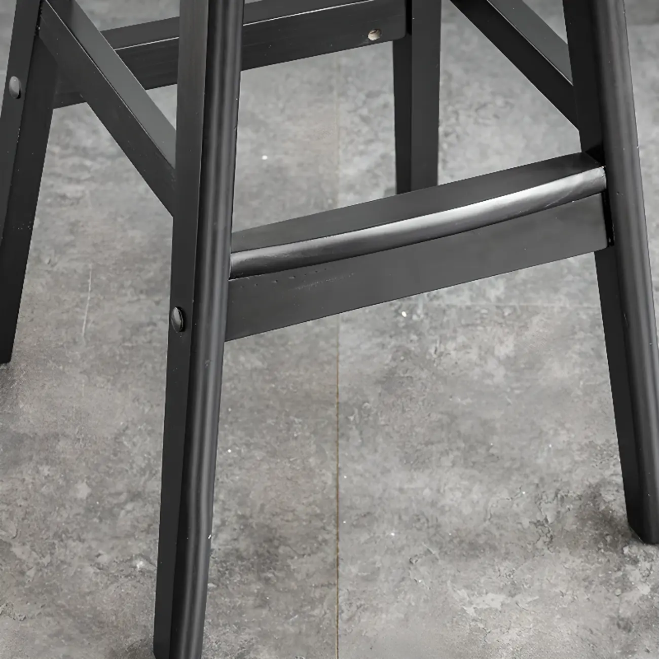 Modern Wood Upholstered Bar Stools with Back Image - 6 | homeyfad